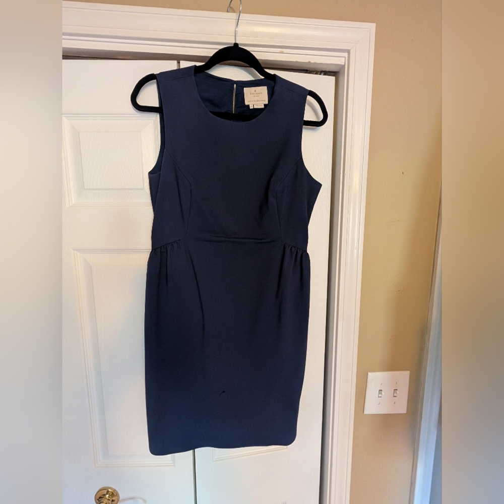 Kate Spade Classic Navy Midi Dress